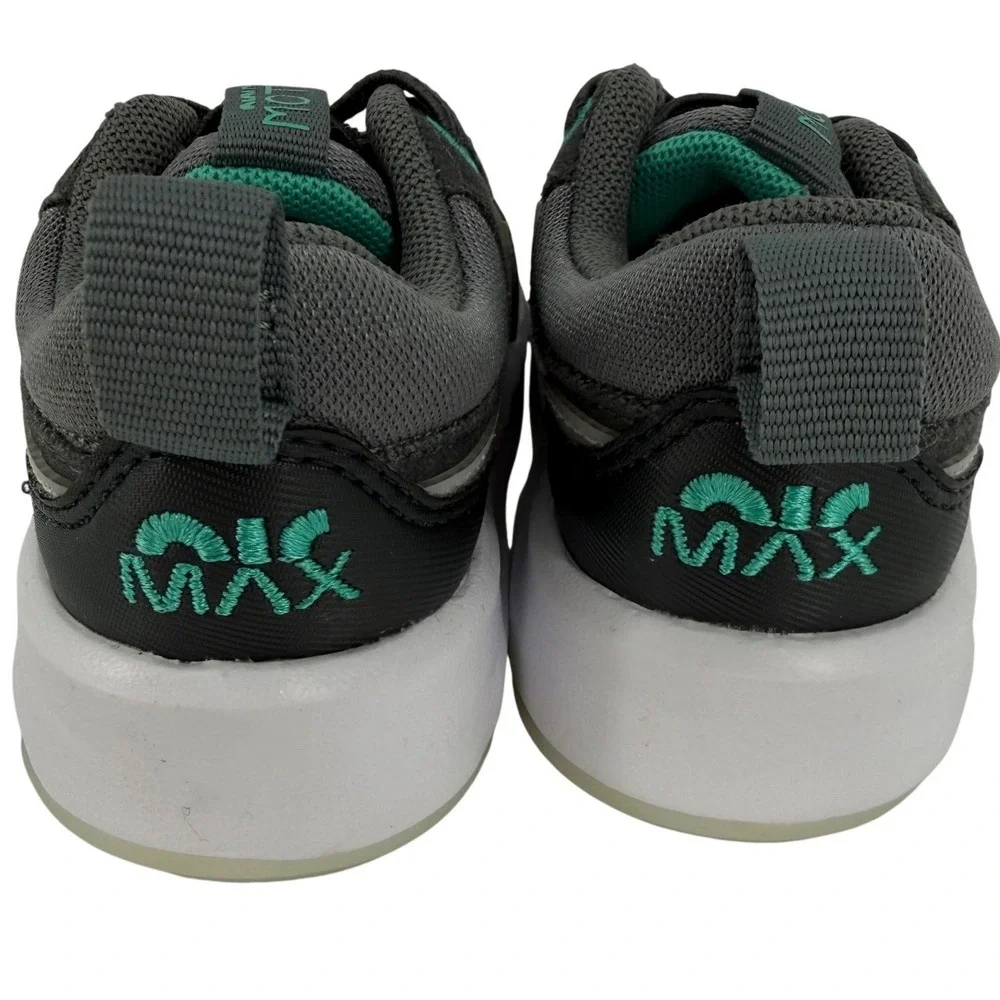 Nike Air Max‎ NWOT Motif Toddler Shoes Anthracite Grey Teal DH9390-002 Size 5C